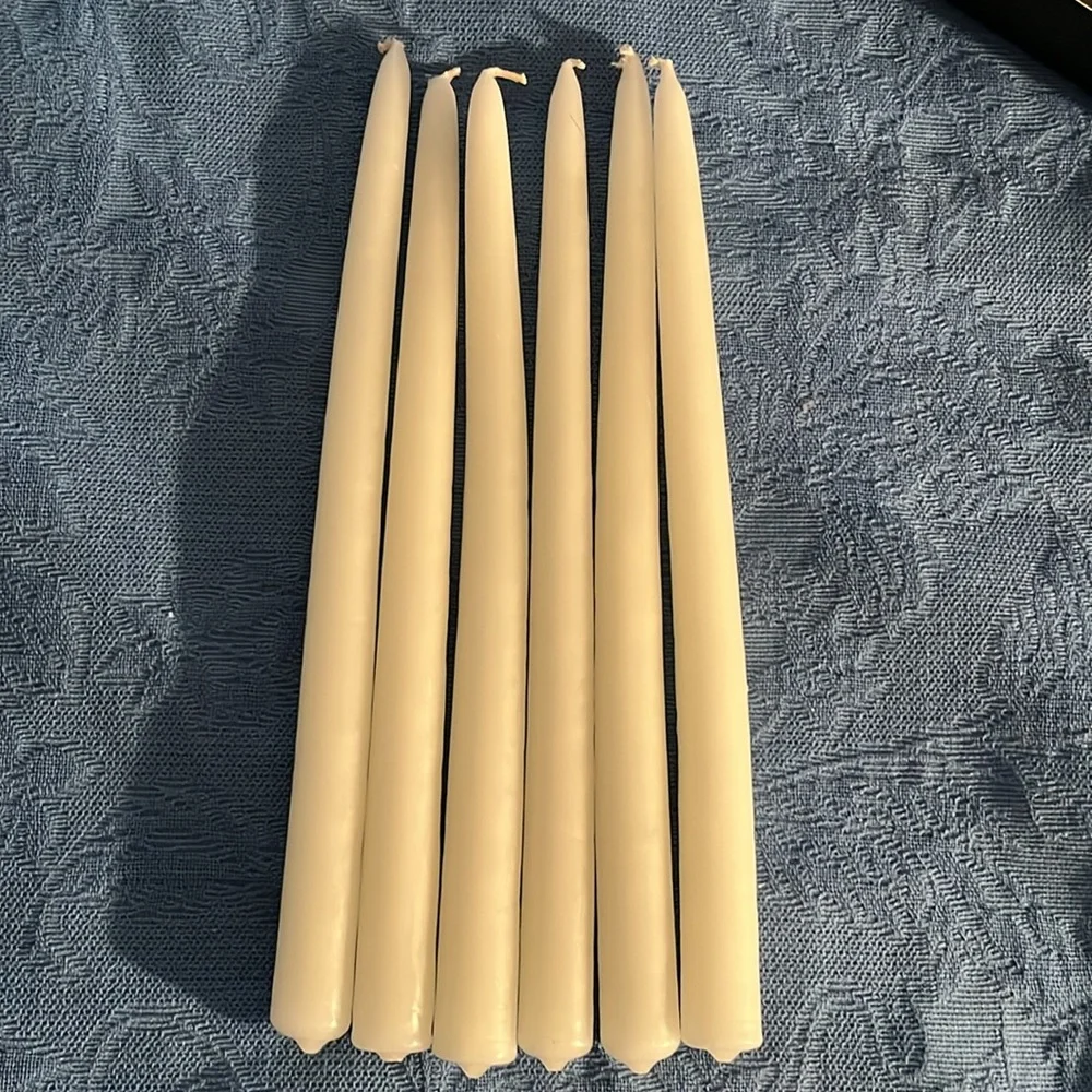 Williams-Sonoma TAPER CANDLES Set of 6 New